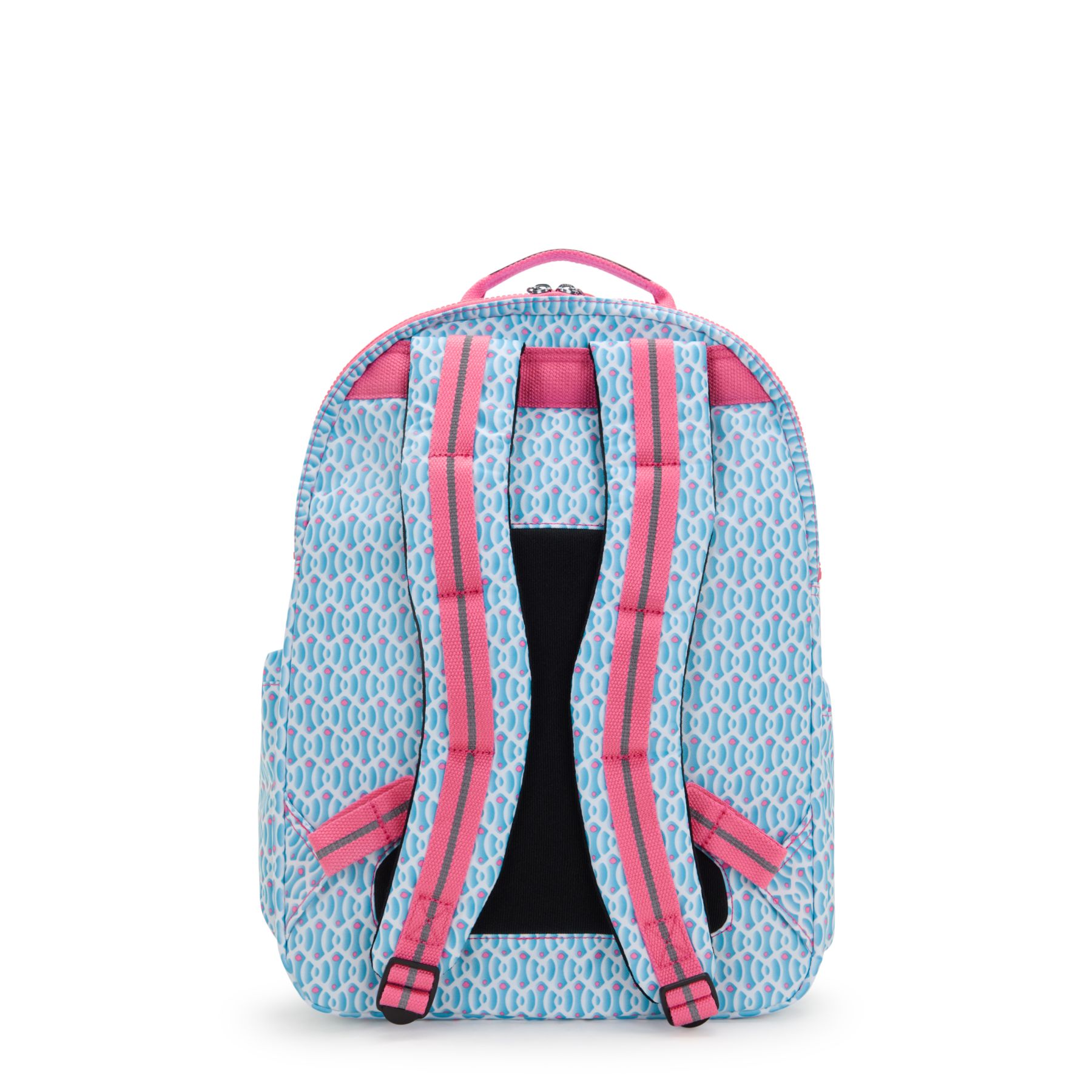SEOUL COLLEGE Grand sac à dos avec compartiment séparé pour ordinateur portable - Dreamy Geo Combo