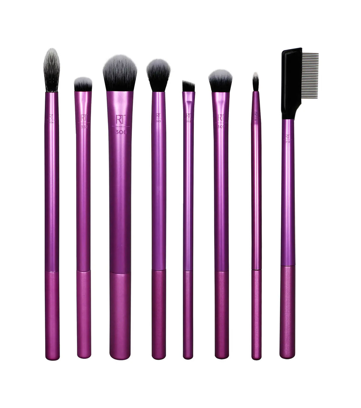 Real Techniques - Conjunto de pincéis  Everyday Eye Essentials