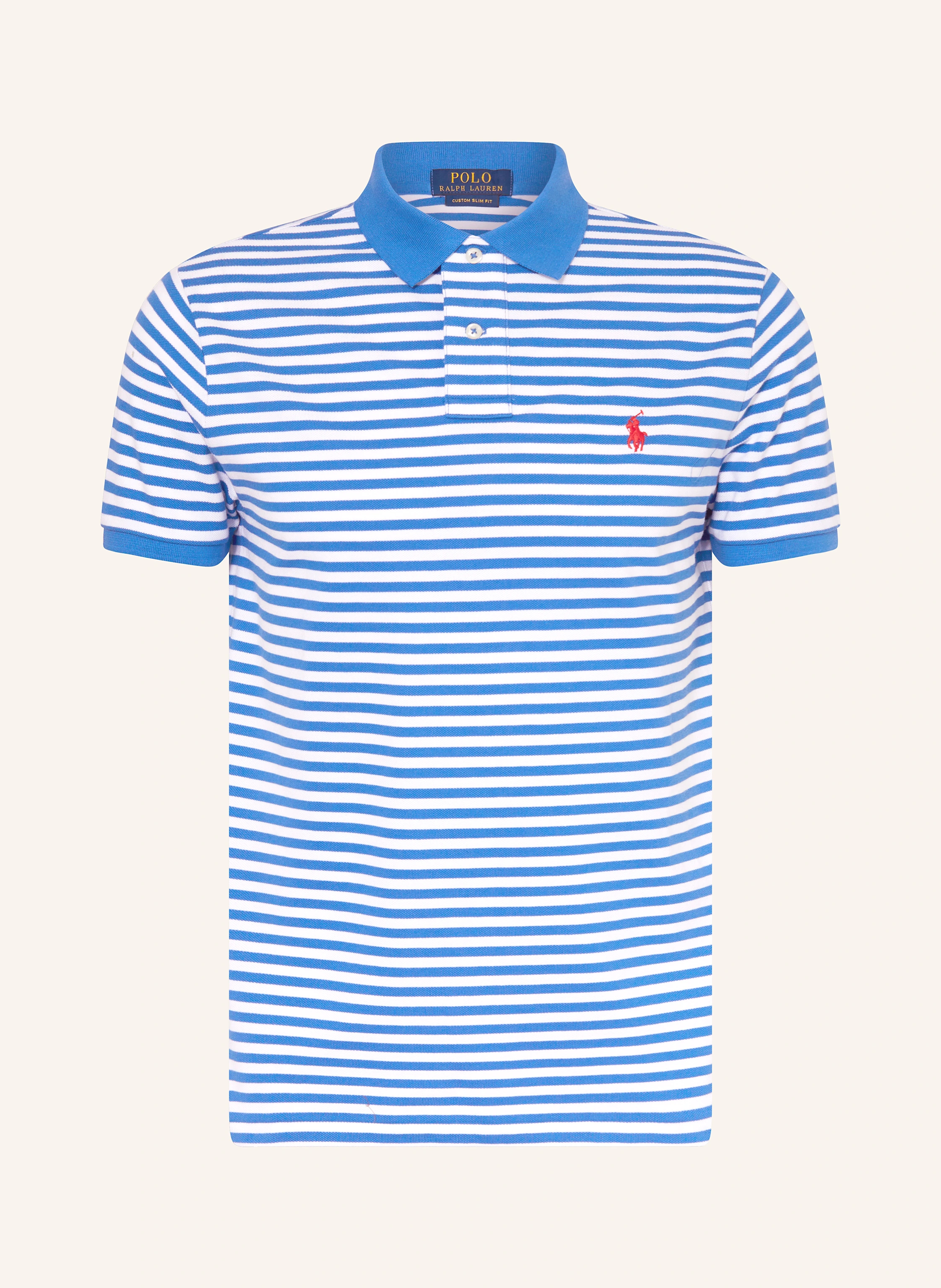 POLO RALPH LAUREN Piqué-Poloshirt Custom Slim Fit