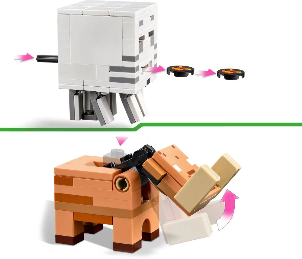 LEGO®MINECRAFT™ 21255 - L'EMBUSCADE AU PORTAIL DU NETHER
