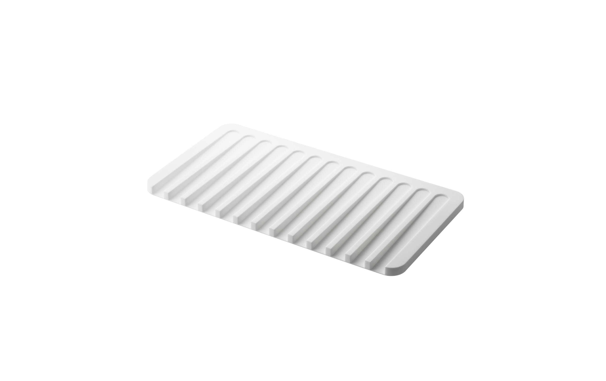 Abtropfmatte Flow WeissAbtropfmatte aus Silikon