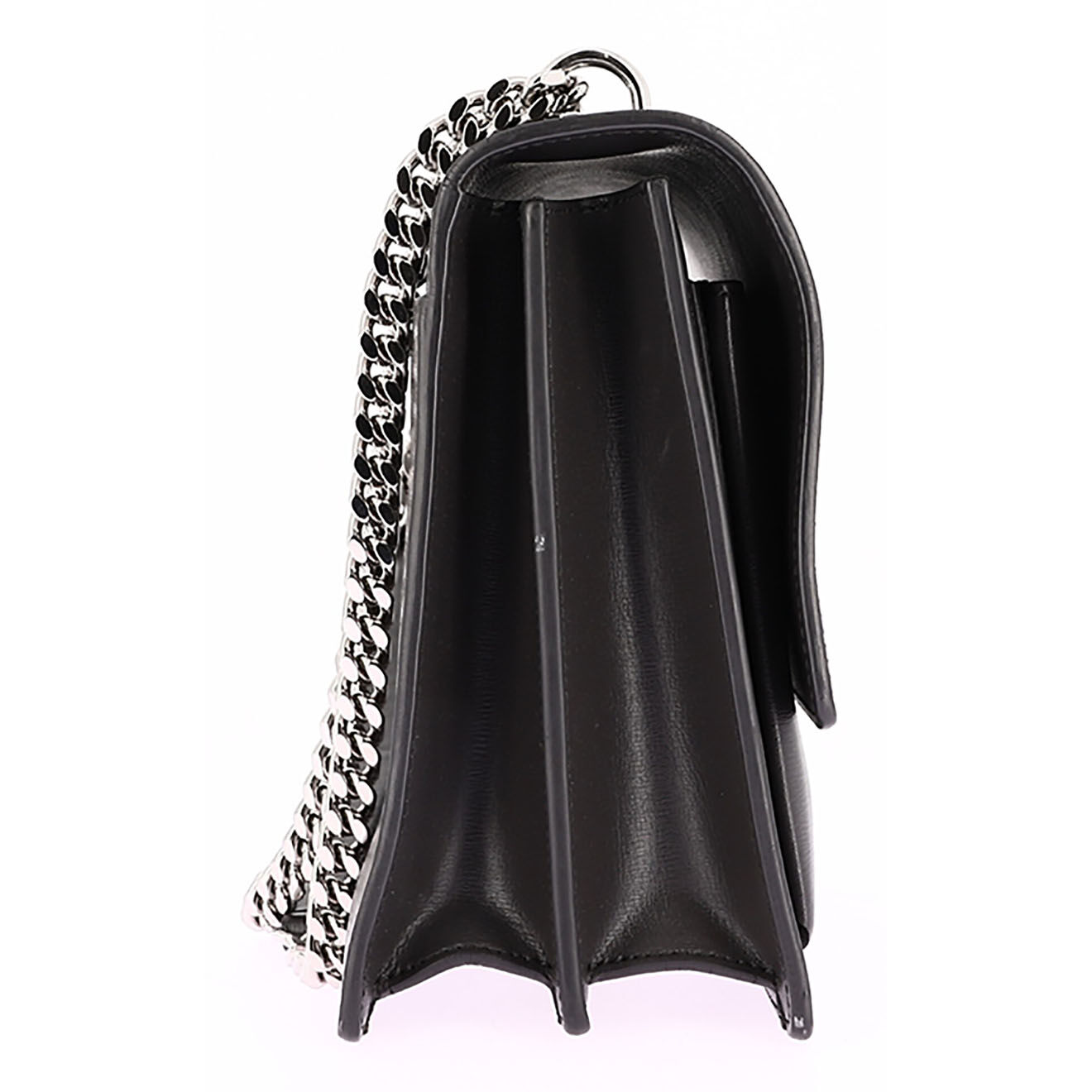 Saint Laurent Sac bandoulière Sunset Large en Cuir anthracite - Neuf avec étiquette - L.27 cm