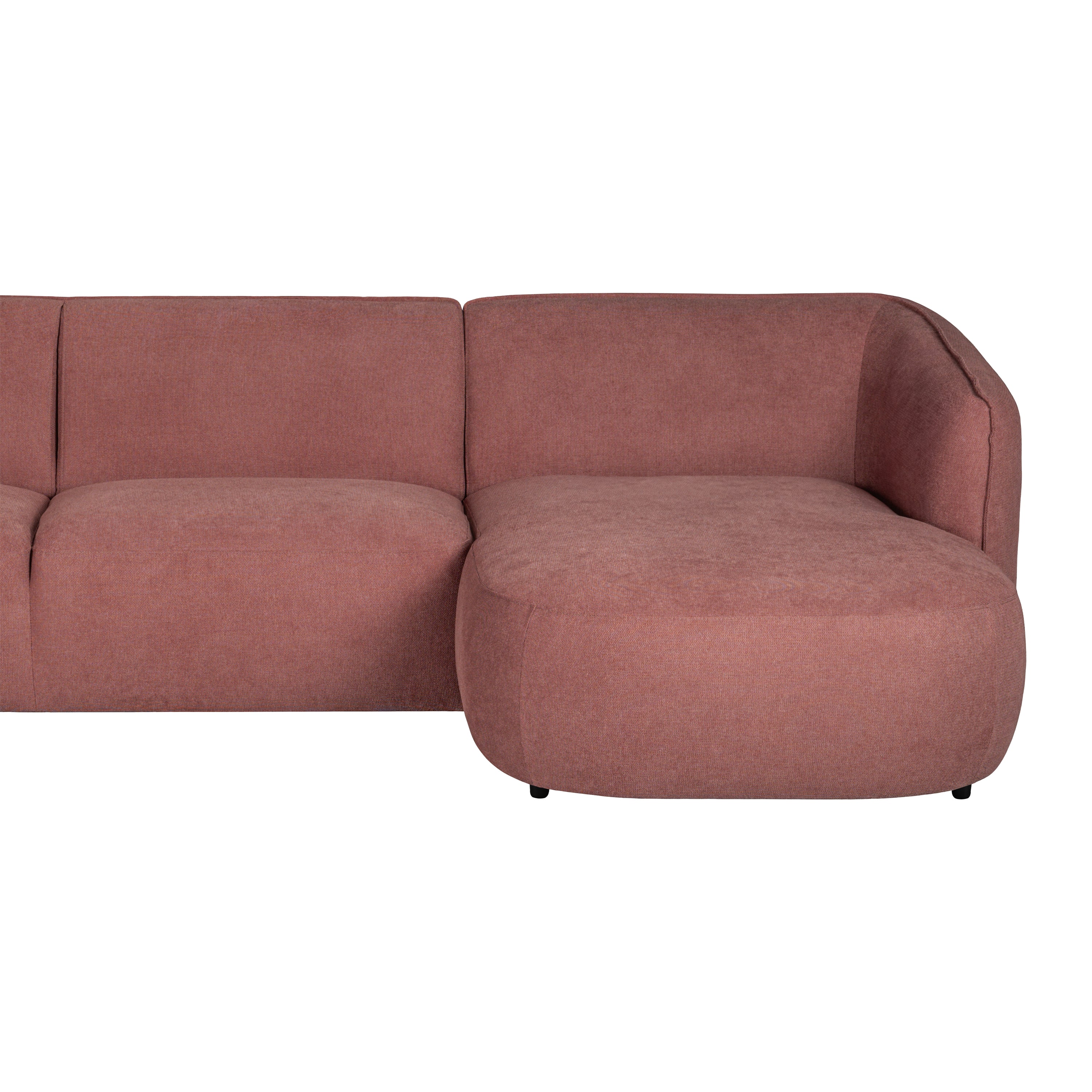 by fonQ Soft U-bank Links - Micro Chenille - Oud Roze