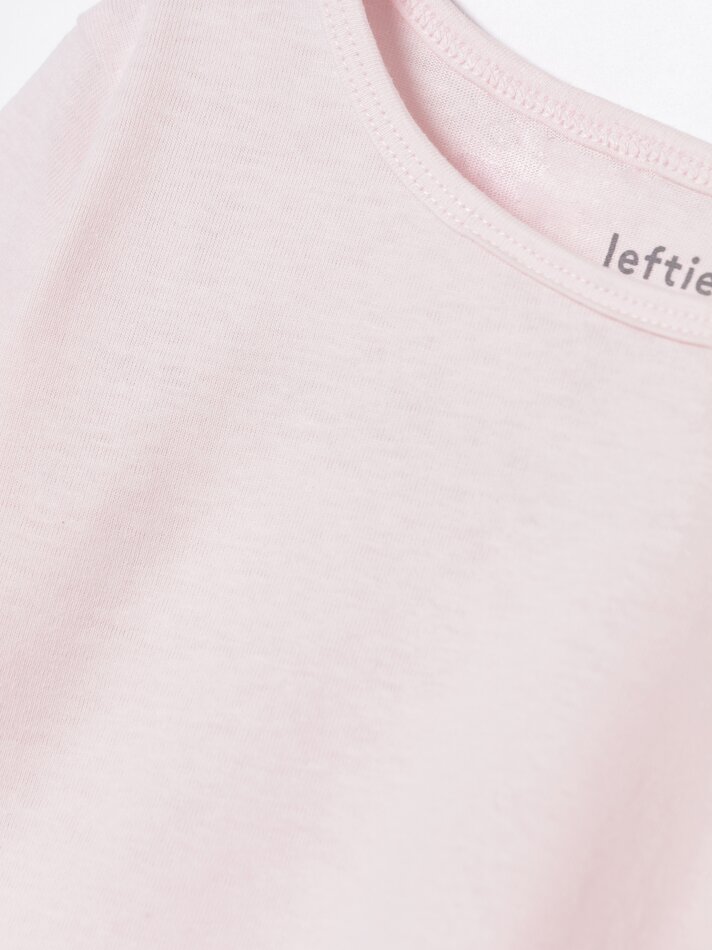 Conjunto com 2 camisetas combinando - Rosa Fluorescente