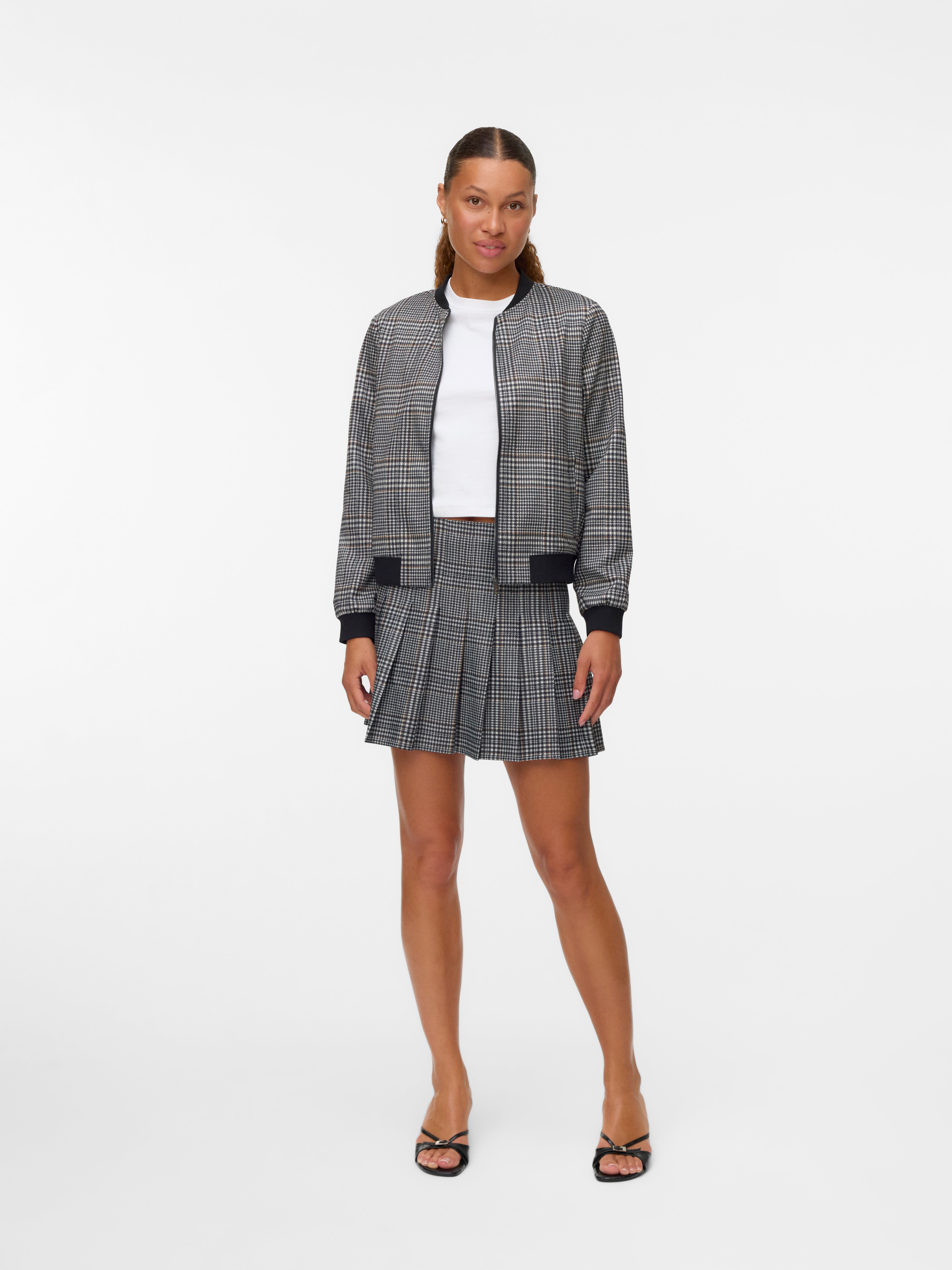 VMPIPER Mid waist Korte rok
