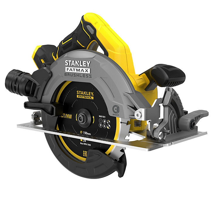 Scie circulaire sans fil Stanley Fatmax SFMCS550B Gamme V20 18V 190 mm (sans batterie)