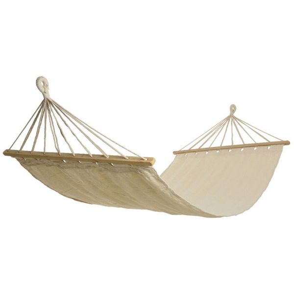 Kitchen Goods Cama de Rede Hawaii Lisa Exterior Têxtil Bétula 200 x 100cm (branco) - S7901705