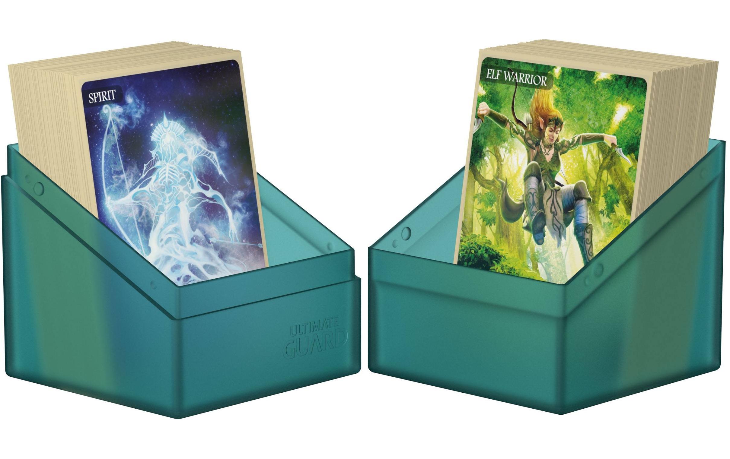 Kartenbox Boulder Deck Case Standardgrösse 100+ MalachiteHandliche und feste Kartenbox mit Soft-Touch-Oberfläche