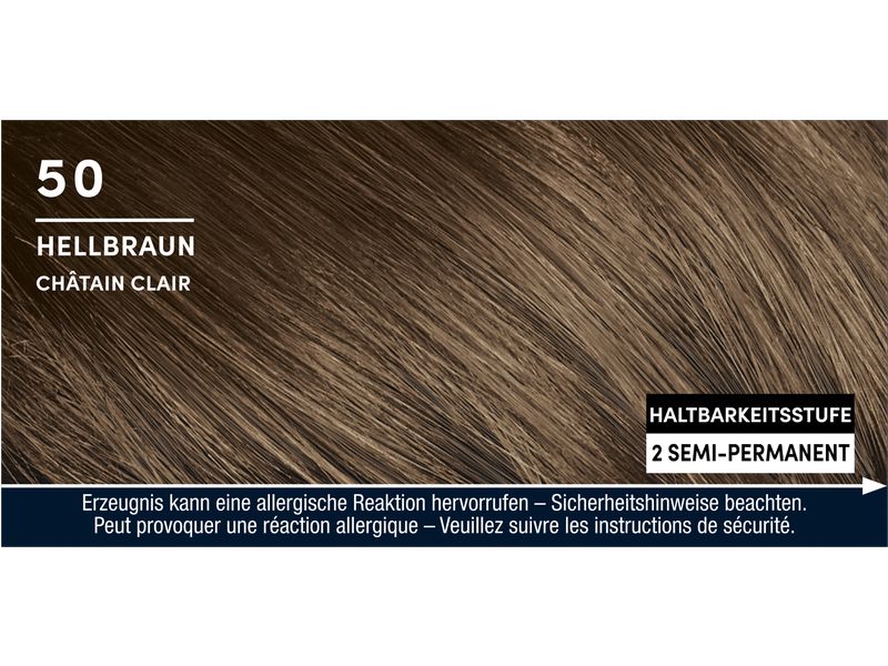 Schwarzkopf Men Perfect Haarcoloration Anti-Grau 50 Hellbra Leicht anzuwendende Gel-Coloration für Männer
