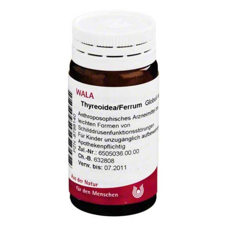 Thyreoidea Ferrum Globuli, 20 g
