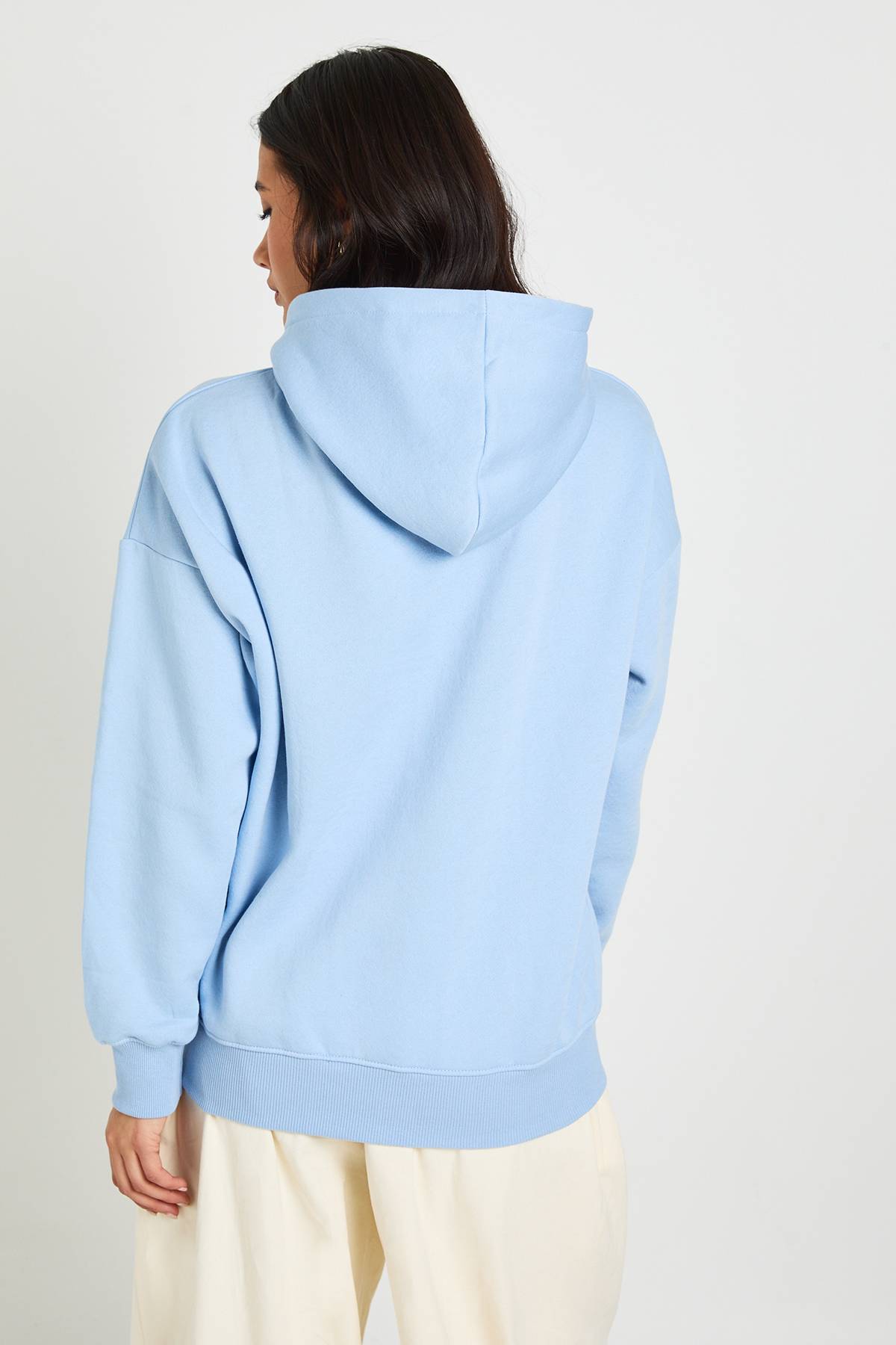 boohoo Sweat À Casynthétiqueche Oversize Imprimé Graphique Effet Vieilli