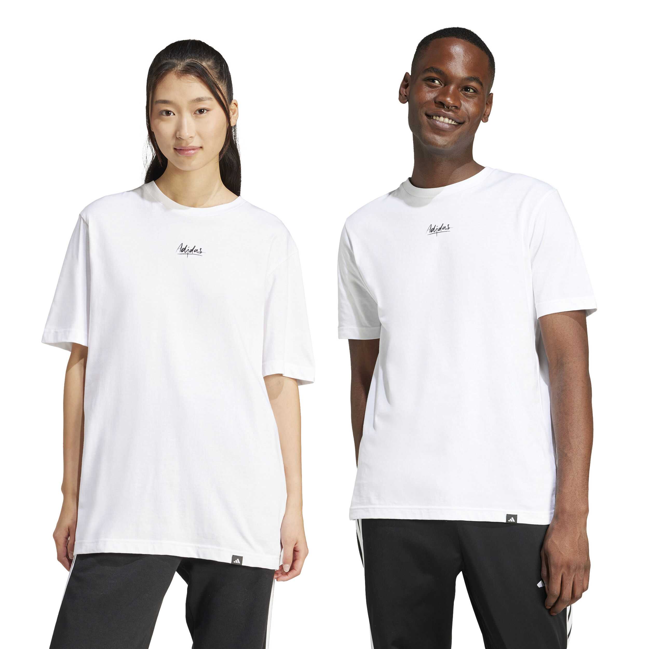adidas Lemon T-shirt Hommes - Blanc , Multicouleur