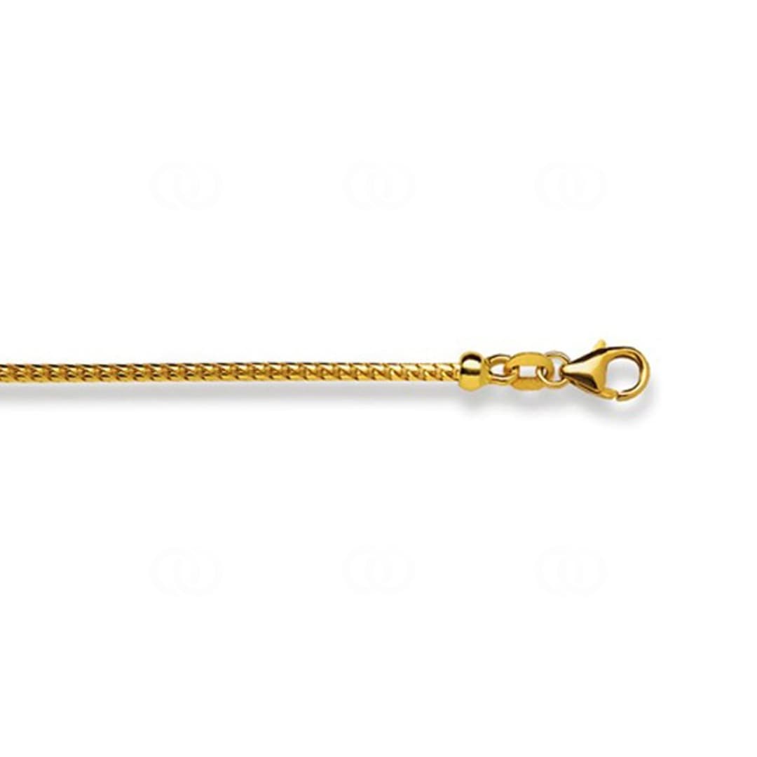 Fuchsschwanzkette 750/18 K Gelbgold 2.0mm
