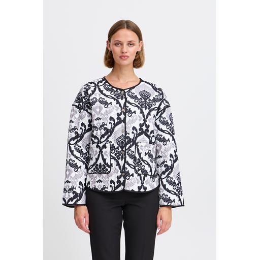 Ichi Malini Jakke, Black Paisley, 36