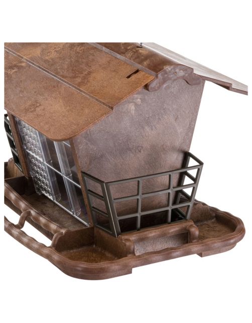 Ferplast Voedersilo Jok 2 - Voersilo - 34x26x23 cm Bruin