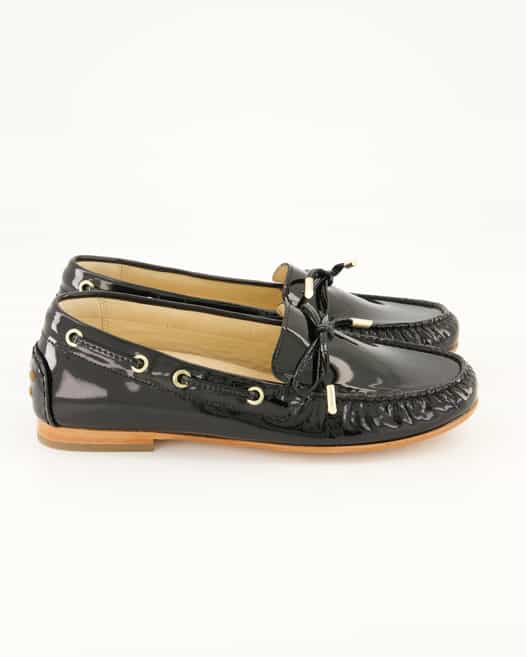 Sioux Borinka-701 Mokassins in Schwarz