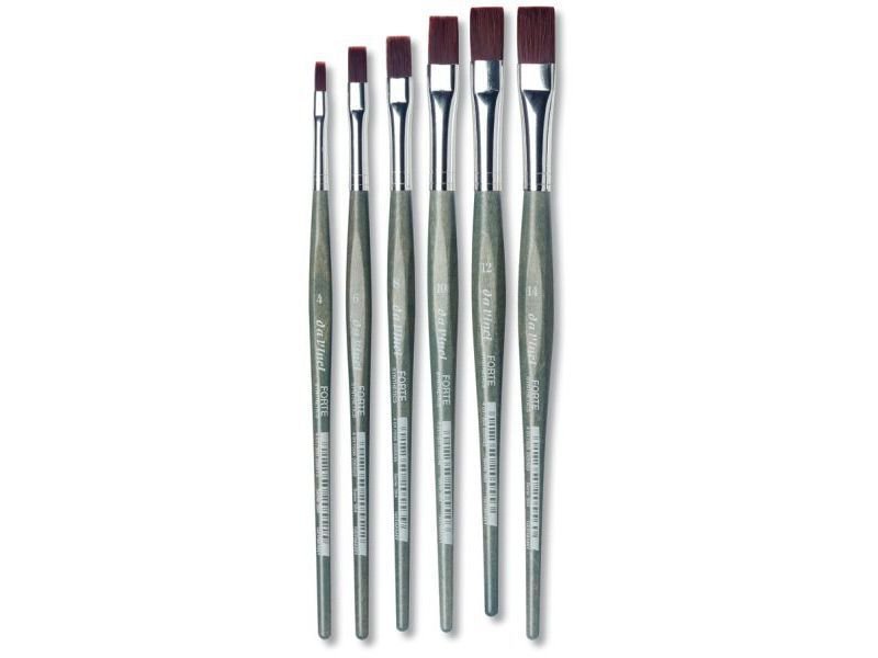Da Vinci Hobbypinsel Forte, flach