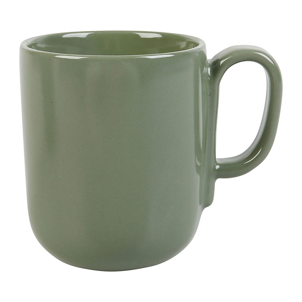 Mug en céramique CYRILLIQUE vert 36cl- LETHU