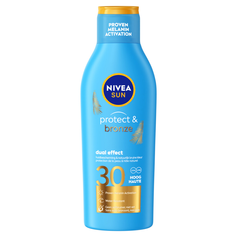 Nivea Sun Protect & Bronze Zonnebrand Melk SPF 30200 ml