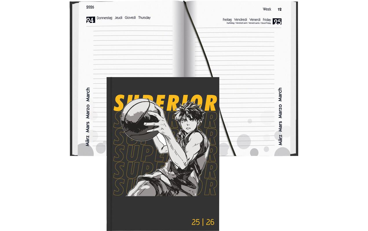Schüleragenda Mydiary Sport 25/26 FSC, 1T/1S, 12 x 16.5 cmModerner Terminplaner für Jugendliche