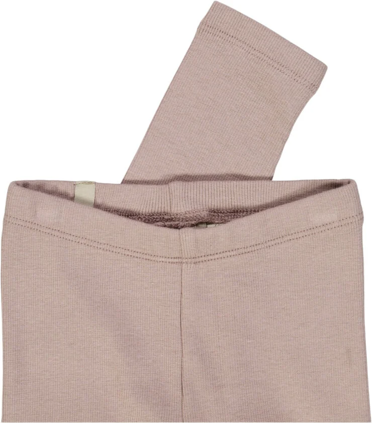 Wheat Rib Leggings Pudder