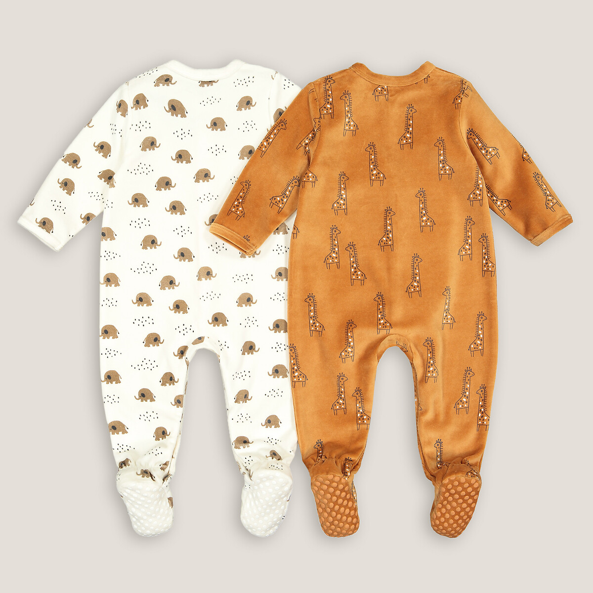 LA REDOUTE COLLECTIONS<br>Conjunto de 2 pijamas em fluweel