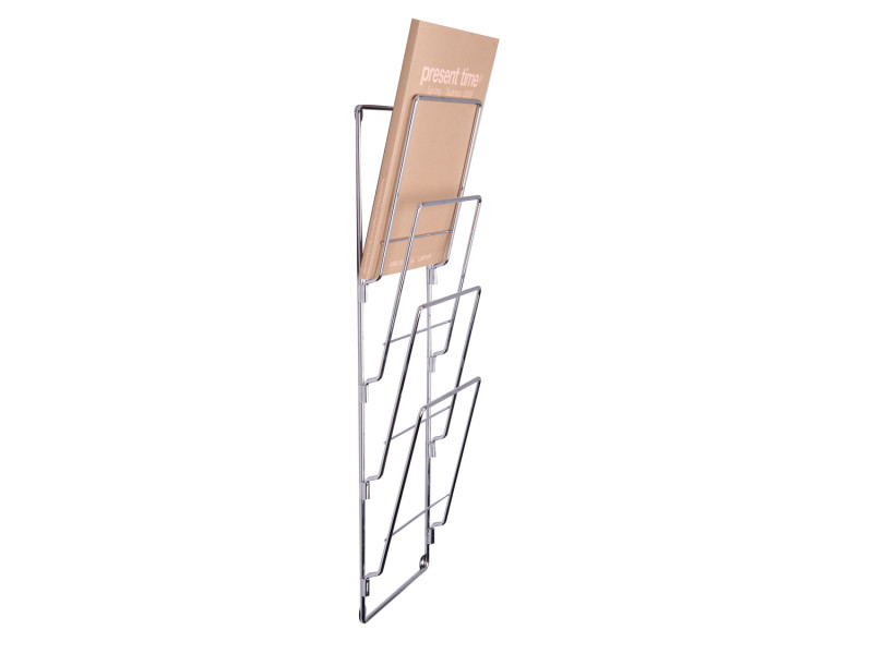 Magazine Rack Wire CR120 Chrome