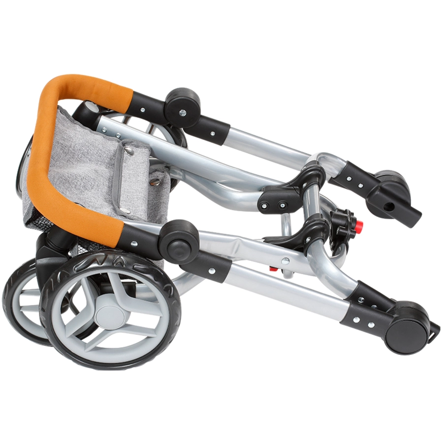 knorr toys® Puppenwagen Boonk - stone brown grau