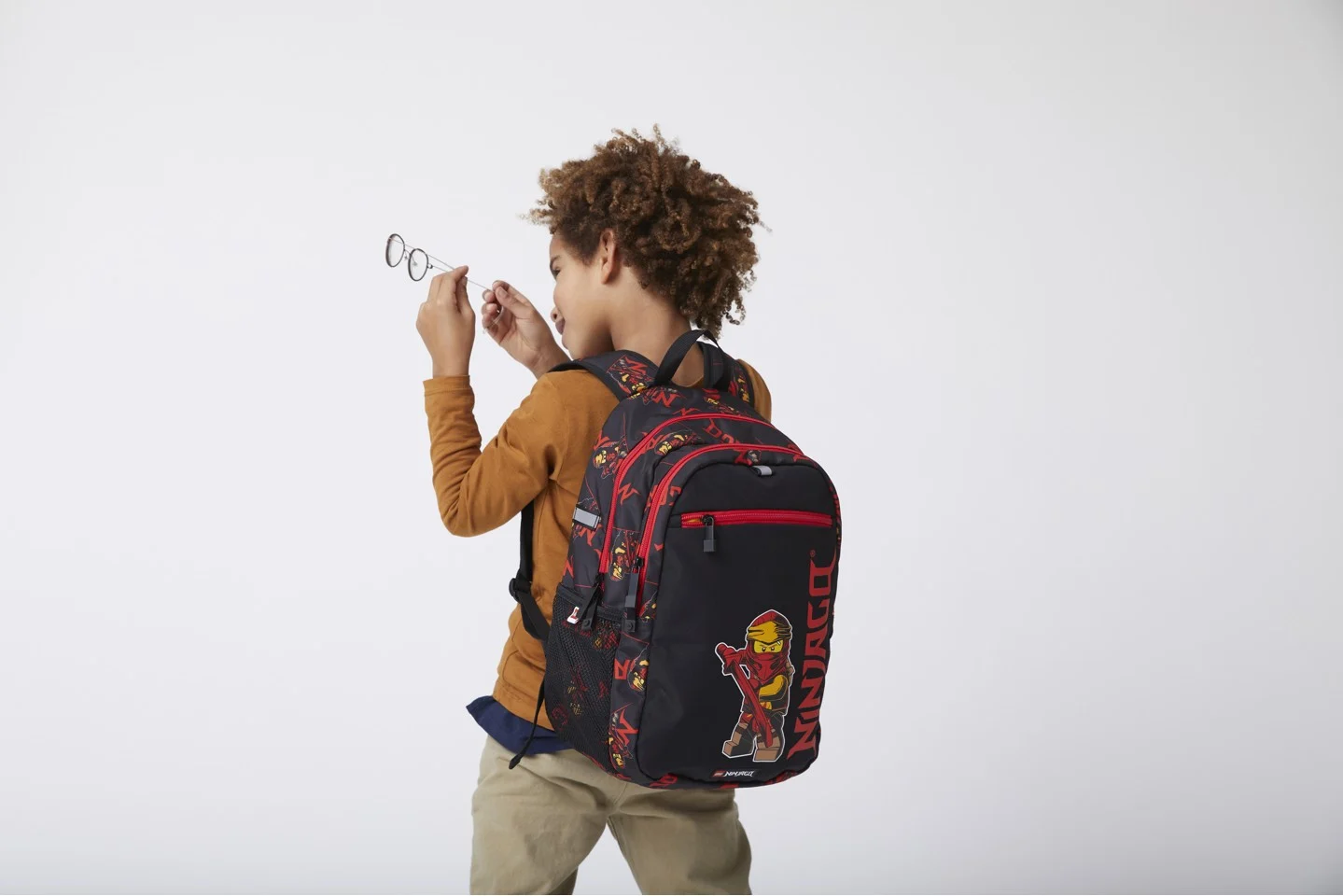 LEGO - Extended Backpack - Ninjago Red (20222-2302)