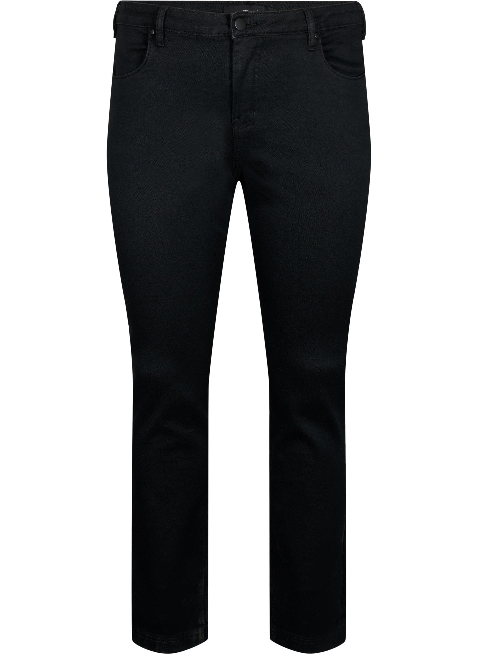Slim fit Emily jeans med normal talje