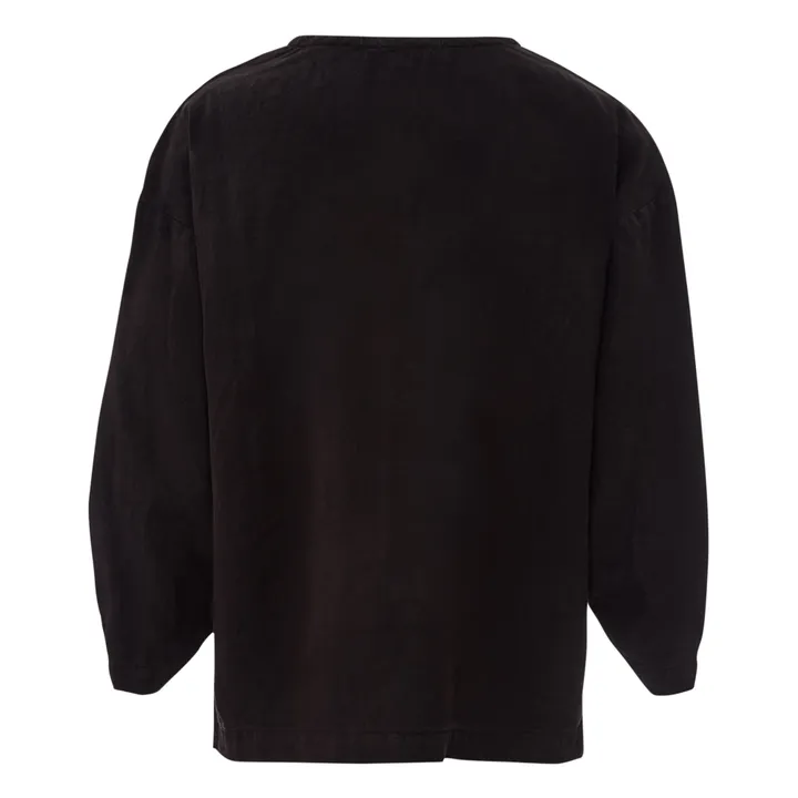 Black Crane Top Xiao Lin | Noir