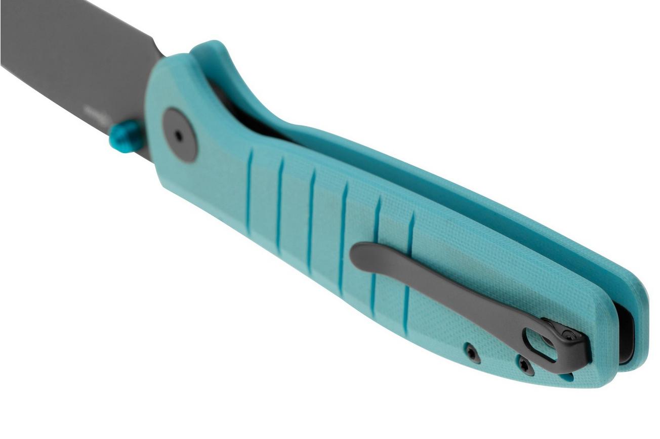 Bestechman Goodboy BMK04C Grey PVD Blue G10, zakmes