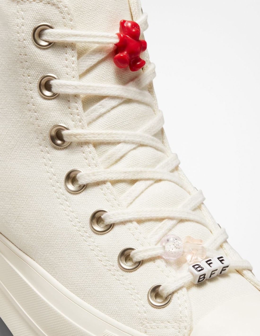 converse Sneakers compensées Femme ctas lift hi blanc