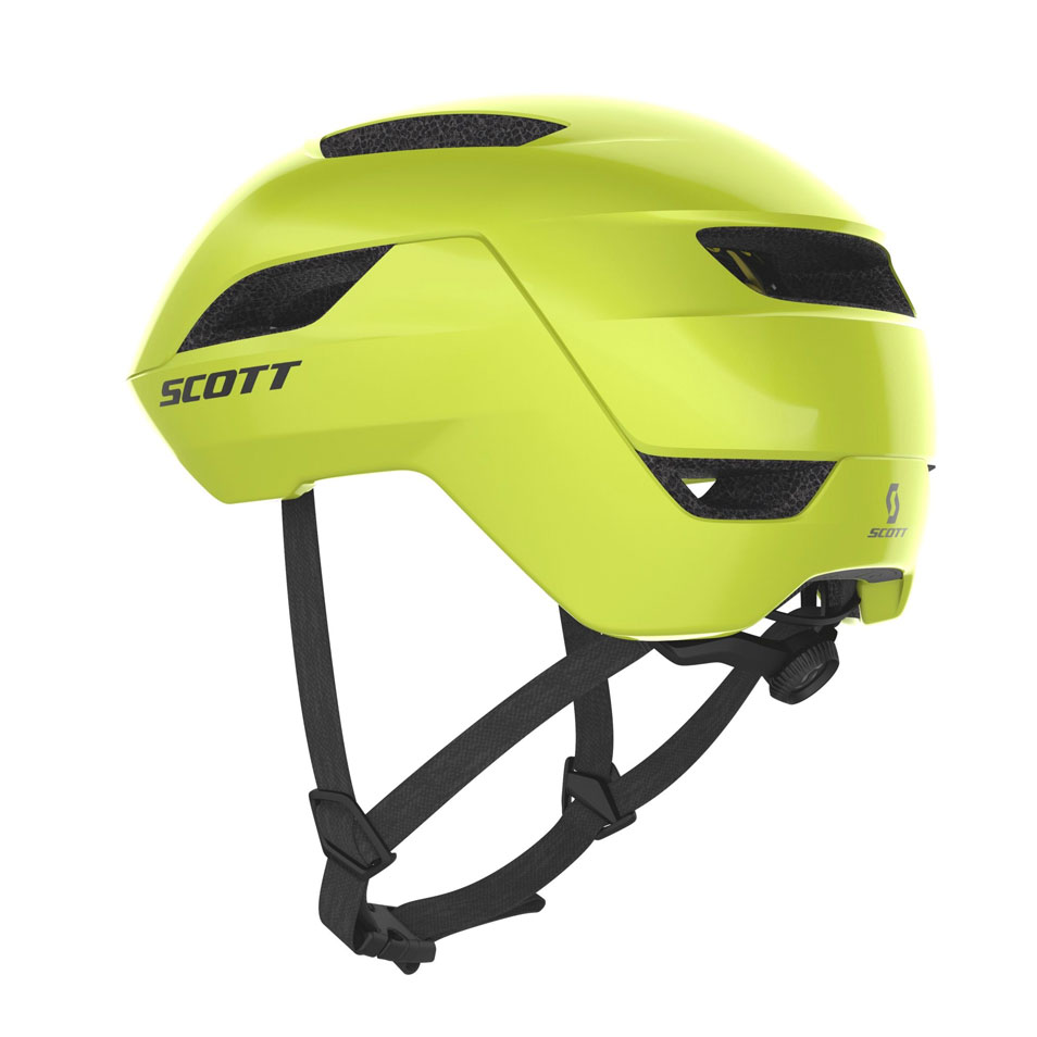 Scott La Mokka Plus Cykelhjelm Radium Yellow