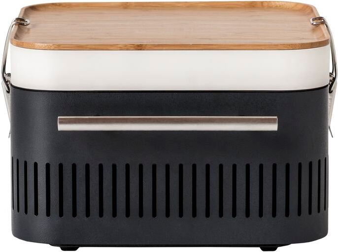 Everdure houtskool barbecue Cube zwart 38,4 x 31,6 x 22,4 cm