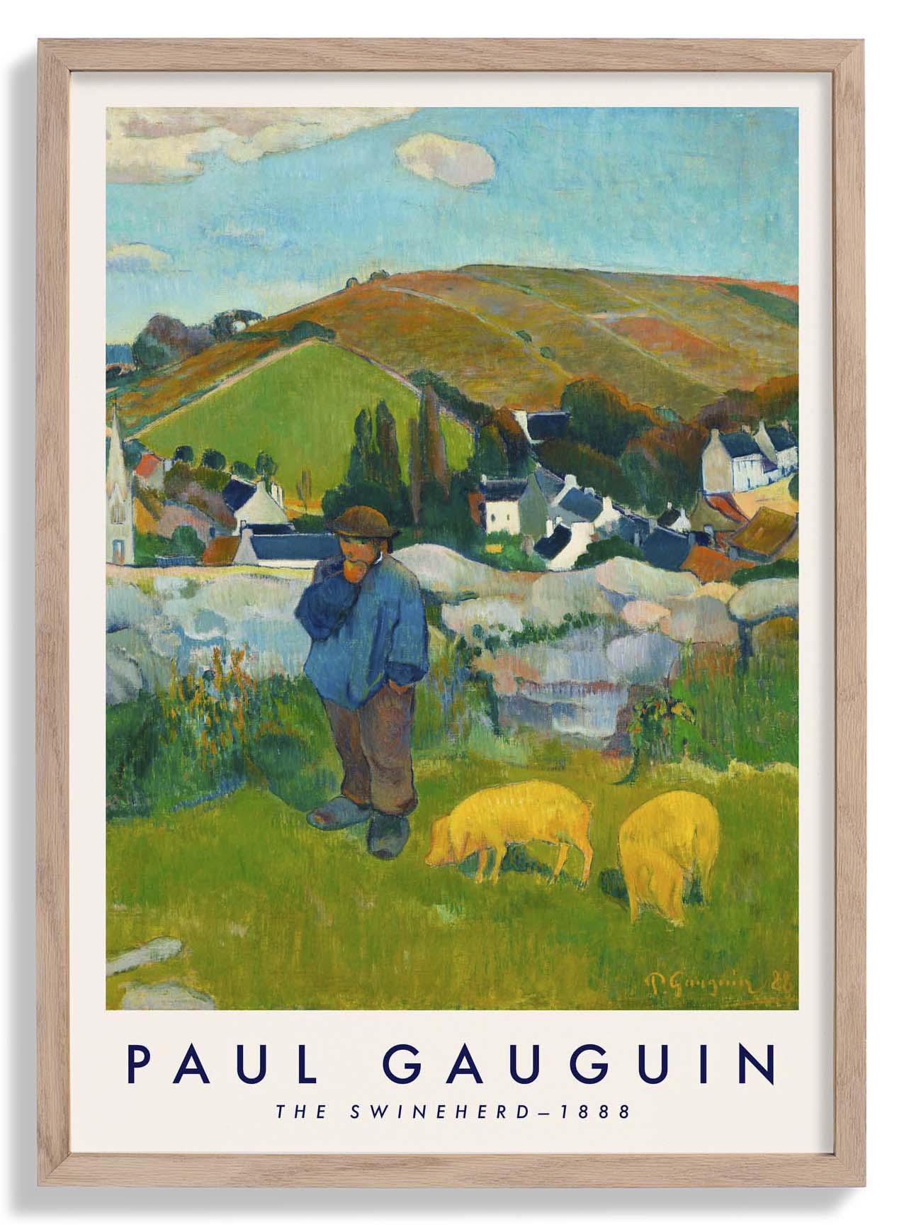 Der Schweinehirt von Paul Gauguin