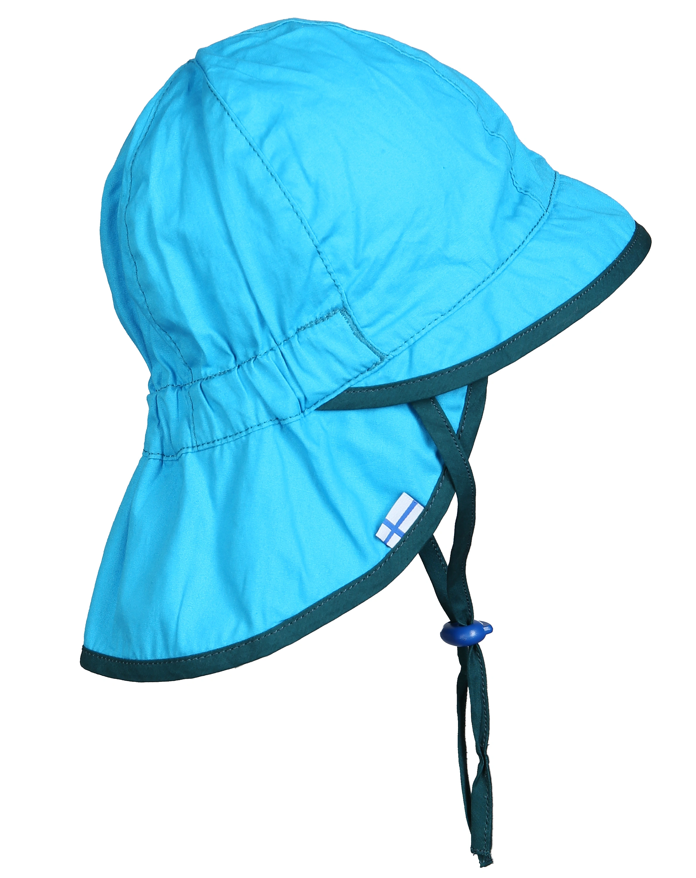 Sonnenhut HELLE mit Nackenschutz in mosaic/deep teal