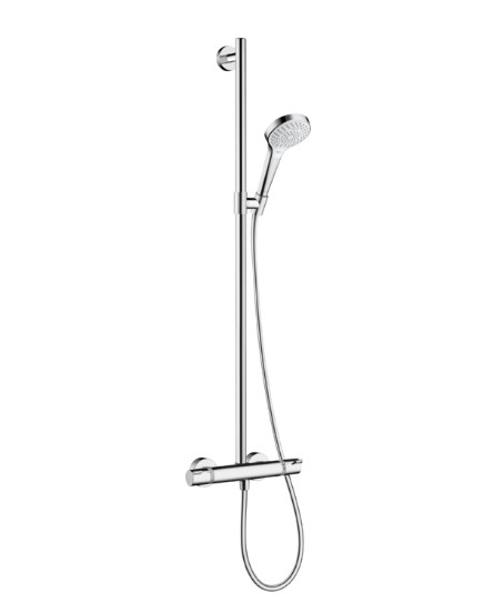 Hansgrohe Croma Select S doucheset met thermostaat chroom