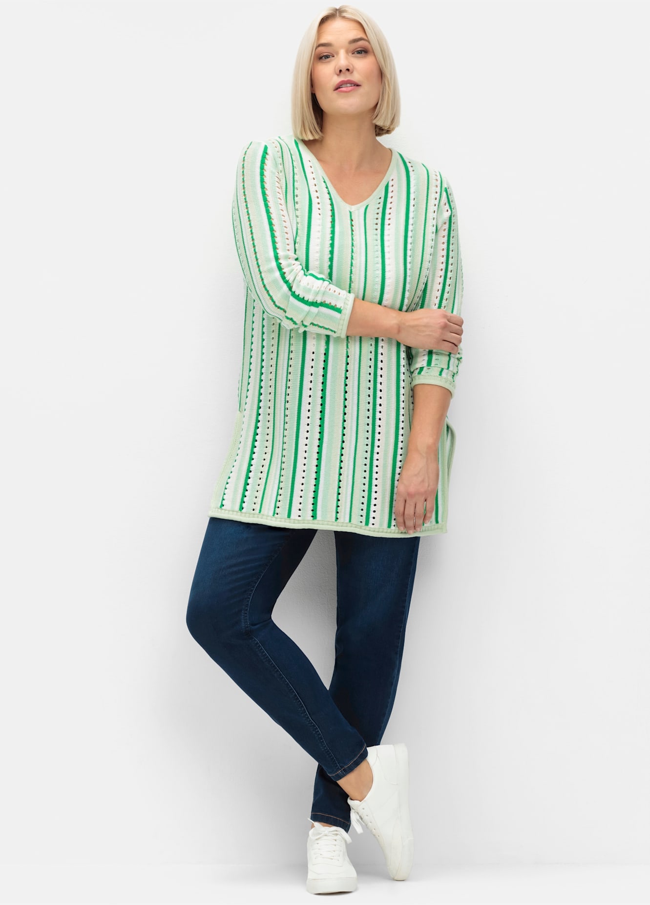 Sheego Strickpullover »Pullover«