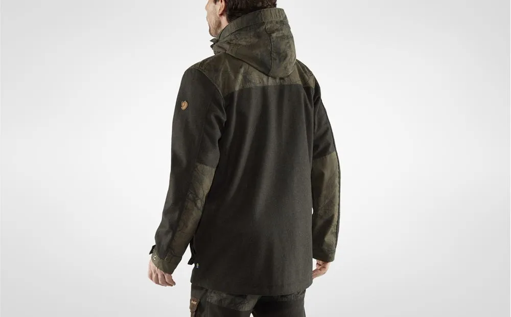 Fjällräven Men's Värmland Wool Jacket Dark Olive/Dark Olive
