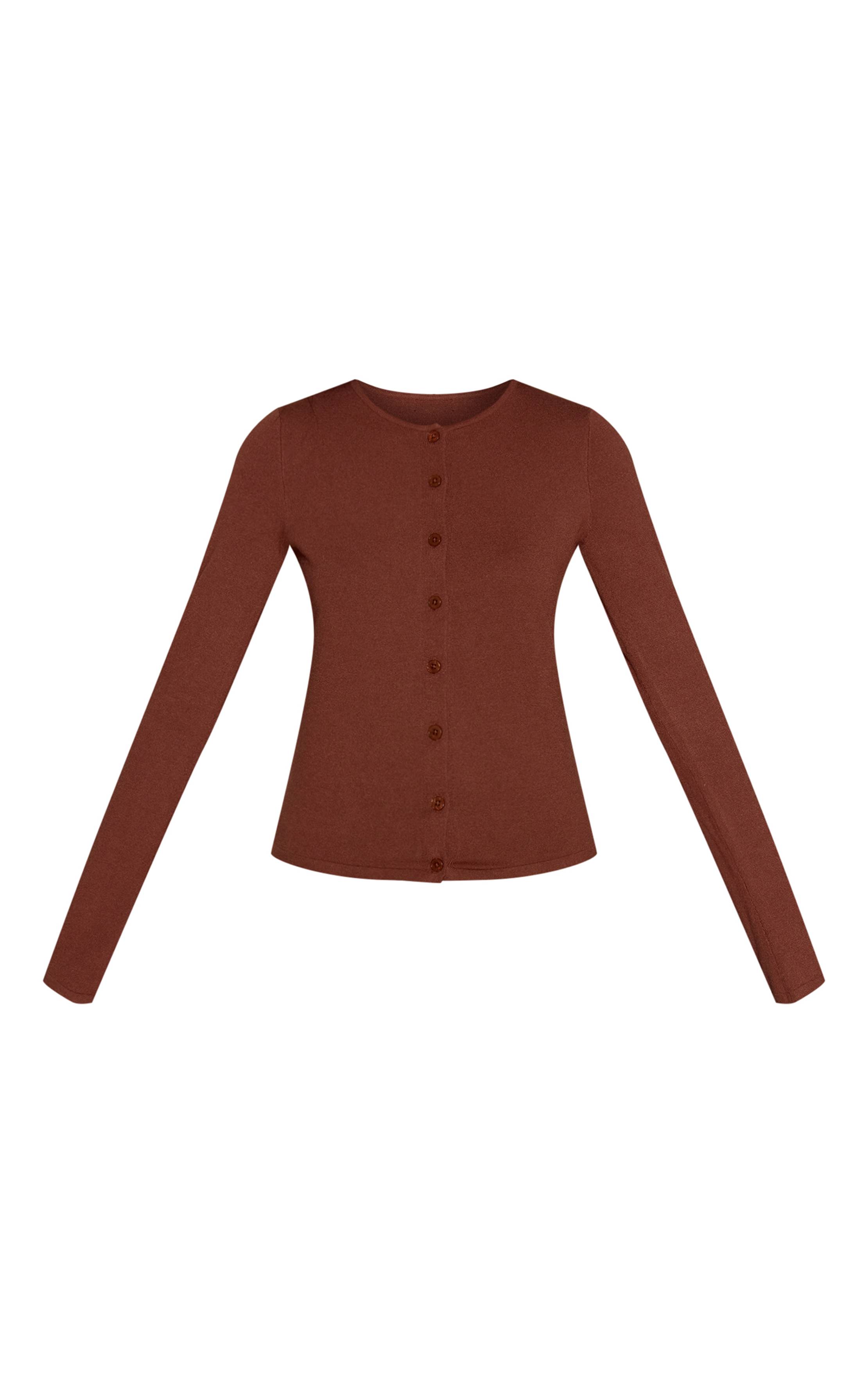 Toffee Cardigan En Maille Fine Boutonné