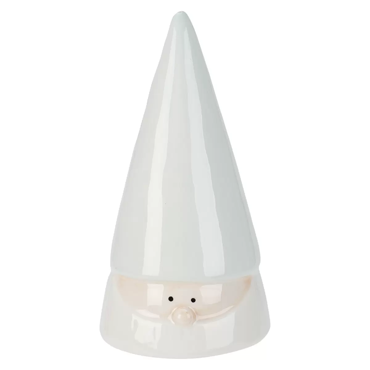 Zwergenkopf klein XMAS hellgrün,weiss