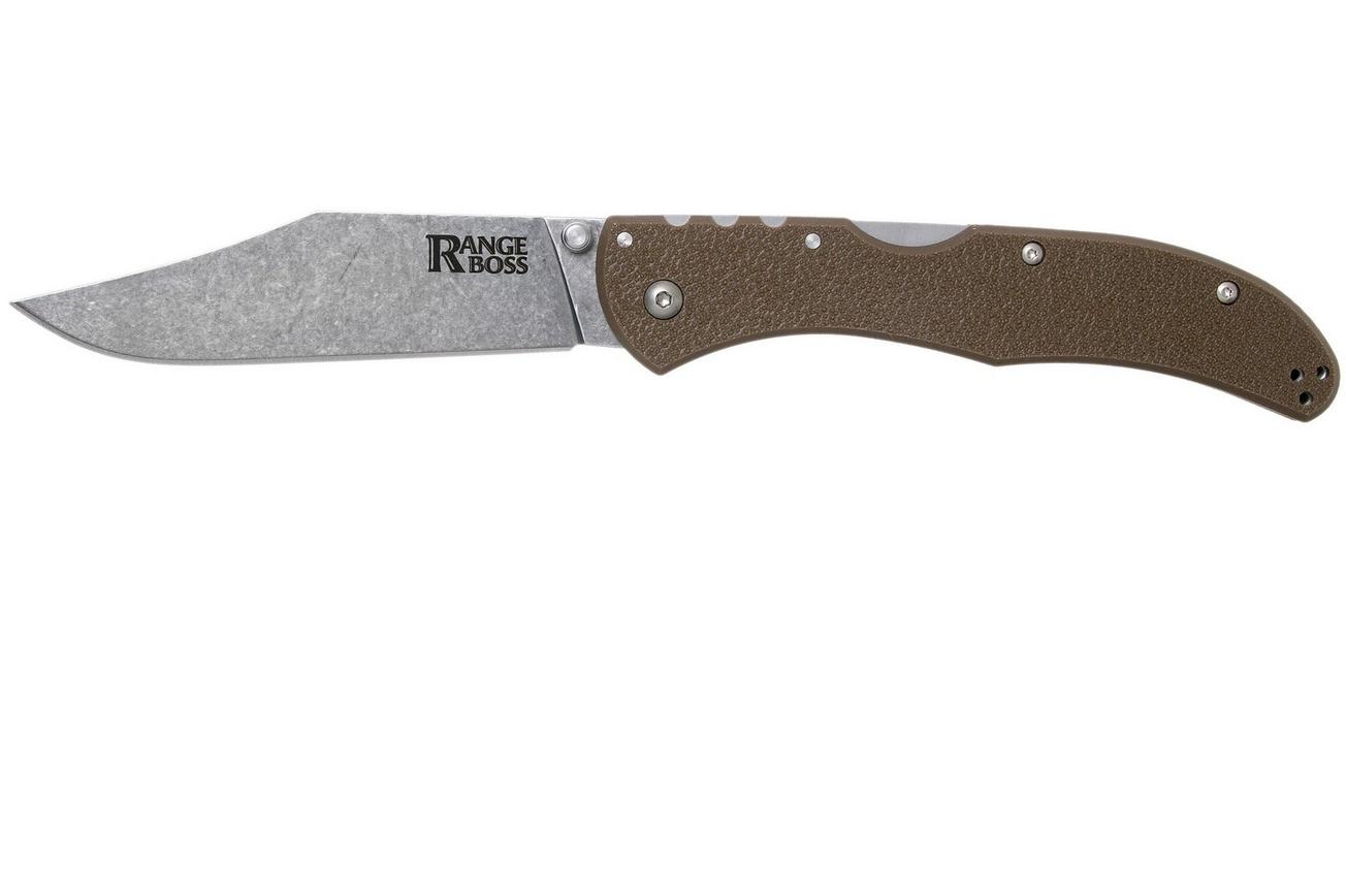 Cold Steel Range Boss Lockback Flat Dark Earth 20KR9 zakmes