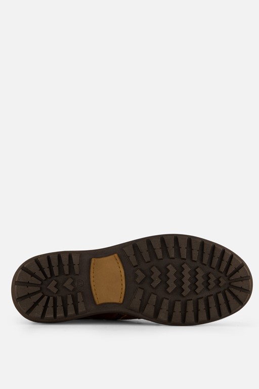 Outfielder Veterboots bruin Leer
