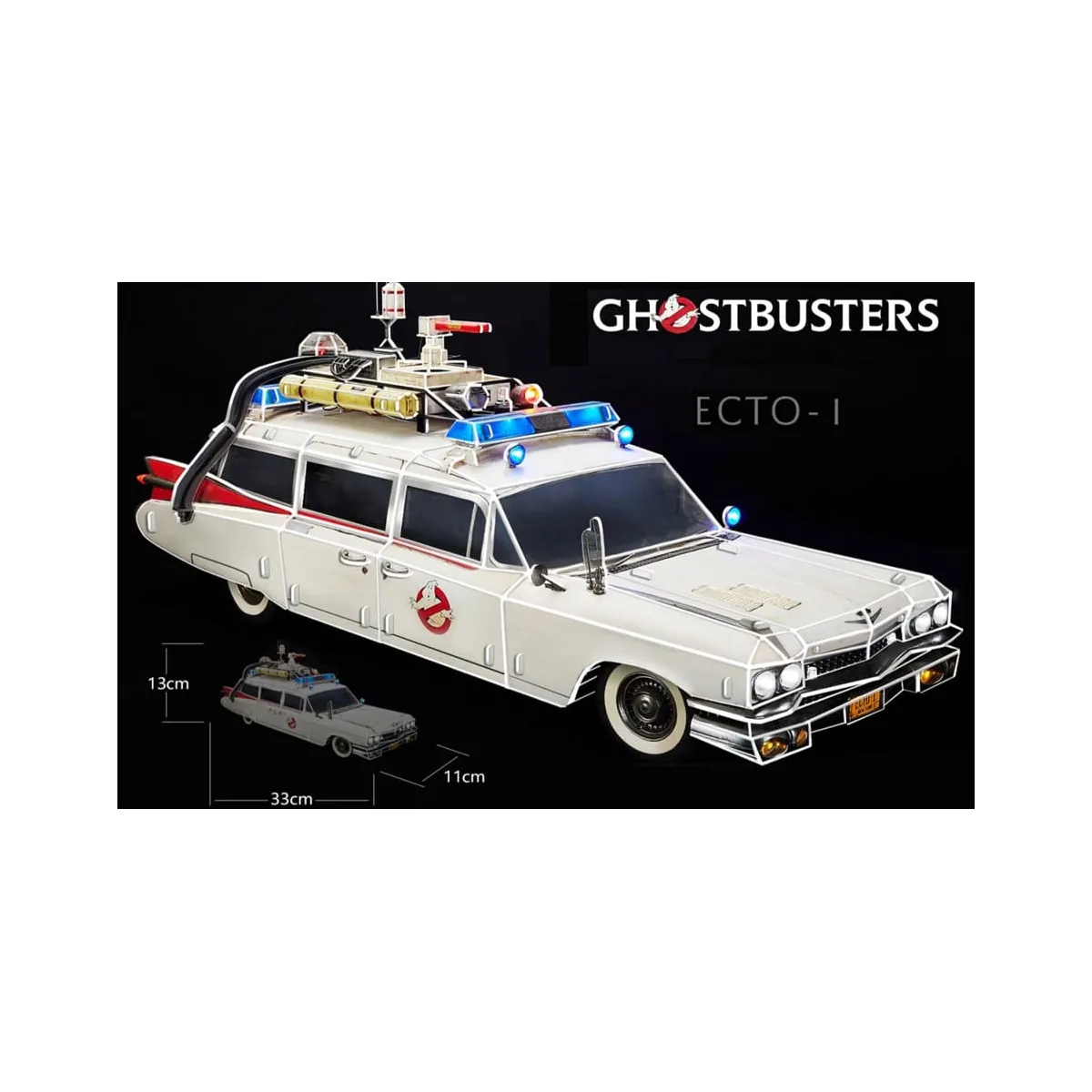 REVELL - SOS Fantômes Ecto-1 3D
