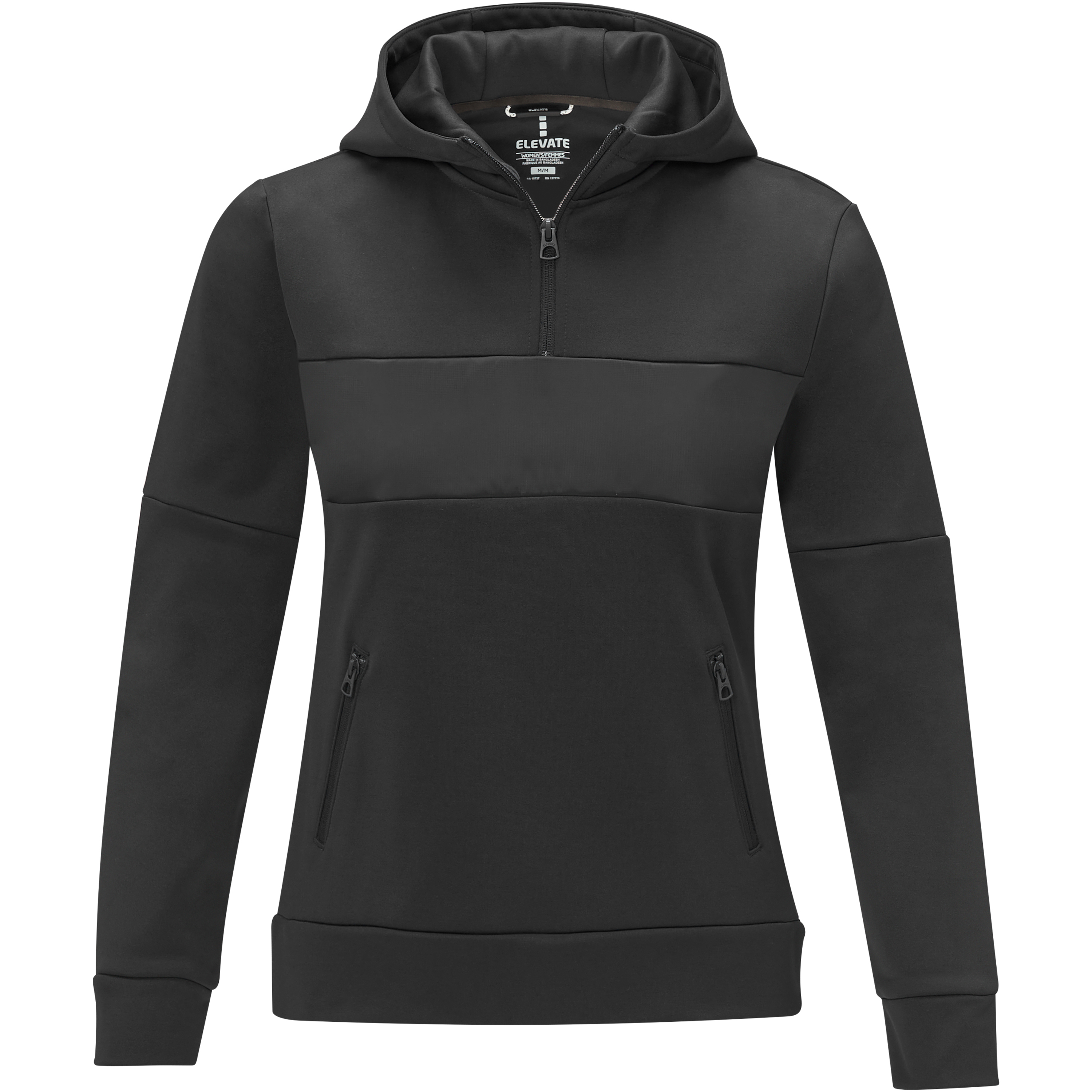 Elevate Life 39473 - Sweat à capuche anorak à demi zip Sayan pour femme