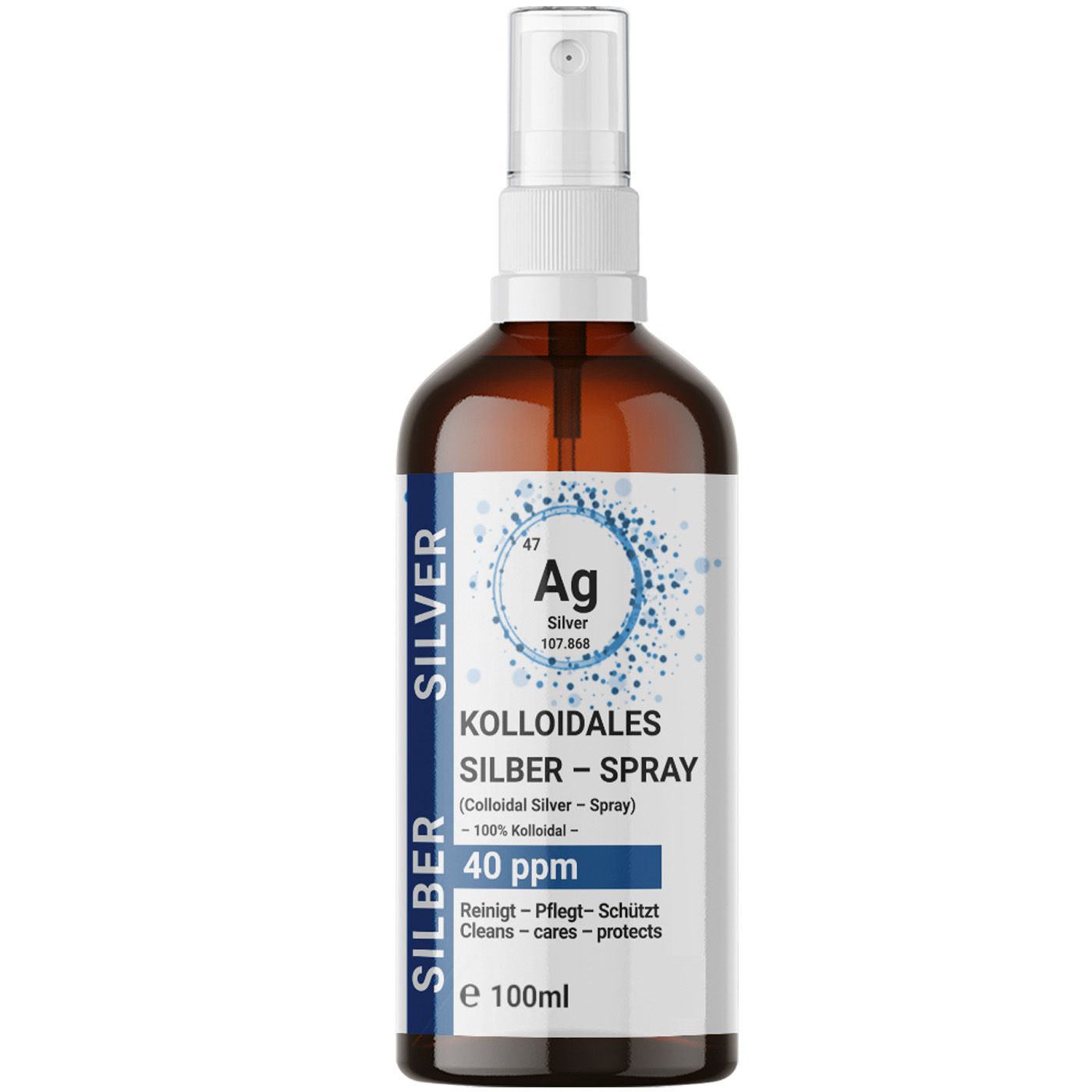BMUT Kolloidales Silber Spray (40 ppm) in Braunglasflasche