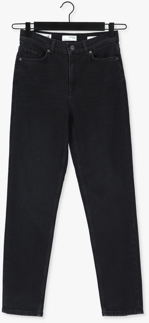 SELECTED FEMME zwarte selected femme slim fit jeans slfamy hw slim beauty bla jean