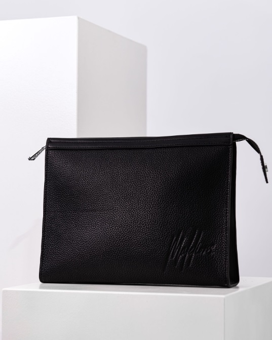 Malelions Signature Toilettas Heren Zwart