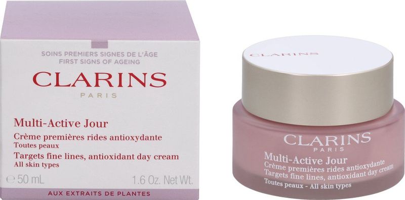 Clarins Multi Active Dagcrème 50ml - Voor Alle Huidtypes